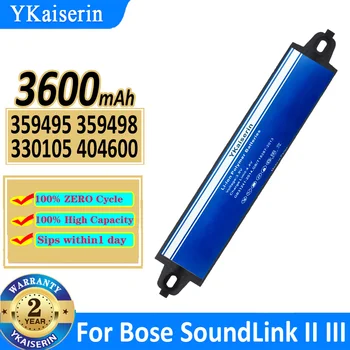 YKaiserin Аккумулятор 359495 359498 330105 404600 3600 мАч для Bose SoundLink Bluetooth Мобильный Динамик II SoundLink III Batteria