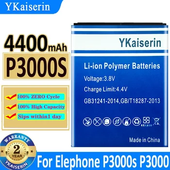 YKaiserin Аккумулятор P 3000S 4400 мАч Для смартфона Elephone P3000s P3000 Новый Bateria + Номер трека