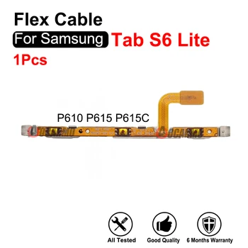 Гибкий кабель для включения выключения питания Samsung Galaxy Tab S6 Lite P610 P615 P615C Запасные части