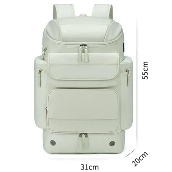 Деловой рюкзак для мужчин, подходящие сумки для хранения портативных компьютеров с диагональю 15 дюймов, Многофункциональный рюкзак для ПК для путешествий, водонепроницаемая обувь